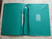 Plastikowy segregator - Teczka na dokumenty z lat PRL-u