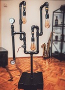 Lampa industrialna - ręcznie wykonana