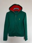 Polo Ralph Lauren bluza zip hoodie zielona – klasyk premium - Oryginał