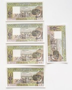 Wybrzeże Kości Słoniowej - Afryka 500 franków P.106A UNC