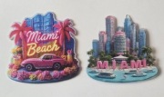 Magnes na lodówkę akrylowy Miami Beach USA Stany Zjednoczone Ameryki (44)