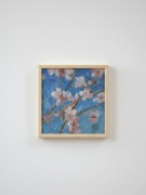 Oryginalny Obraz Olejny "Kwiaty Wiśni"