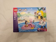 LEGO 42658 Friends - Impreza na basenie z jednorożcem i flamingiem