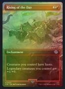 Karta MtG - Rising of the Day (427) * FOIL * - The Lord of the Rings: (LTR)