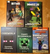 OPOWIEŚCI z MINECRAFTA 1-2, POWIEŚĆ PRZYGOTOWA INSIPOWANA GRĄ 1-2 JAK NOWE