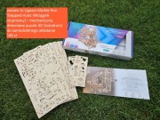 Ugears Marble Run Stepped Hoist – drewniany model mechaniczny
