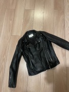 Kurtka skórzana ramoneska bomber Vila S 36 8 na wiosnę lato 