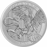 MONETA GOLDEN EAGLE 2025 1 UNCJA SREBRA