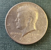1/2 Dolara 1971 USA