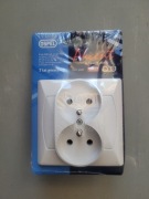 Gniazdo podwójne z uziemieniem 