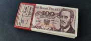 Banknot  100 zl- 1 grudnia 1988 r. ,paczka z banderola 100 szt. UNC
