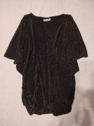 80_Wallis_r.42_czarno-złota bluzka na ramiączkach