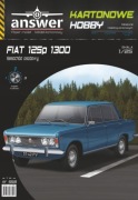 Answer 1/2022 - Fiat 125p 1300 niebieski  - 1:25