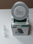 Głośnik Bluetooth + Ładowarka Bezprzewodowa 15W + Lampka LED