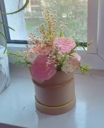 Flowerbox z kwiatów mydlanych 