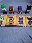 Lego Brickheadz Batman Batgirl Robin Joker