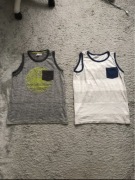 Zestaw 2 t-shirtów bezrekawnikowych