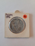 5 zł 1974r. Moneta Rybak, kolekcjonerska