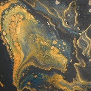 Akrylowy obraz abstrakcyjny , format 50-50 cm , autor Jacek Rutkowski