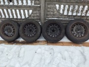 Opony 205/55 R16 zimowe Kleber 7 mm - 4 szt + felgi stalowe oryg BMW