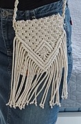Etui na Telefon z Makramy/Mała torebka – Handmade w stylu boho