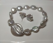 Komplet, Perły słodkowodne, wyrób cepeliowski