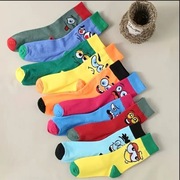 Skarpetki unisex 10 par twarze kolorowe śmieszne wygodne HIT super okazja