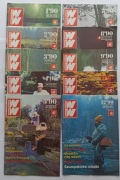 Wiadomości Wędkarskie niekompletny rocznik 1990 bez 6 oraz 11 numeru