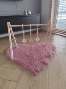 Stojak edukacyjny z zawieszkami/baby gym/ stojak do gimnastyki 