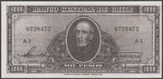 CHILE 1000 PESOS / 10 KONDOR 1947-1958 - A2