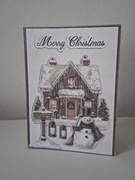 Kartka świateczna ręcznie robiona 