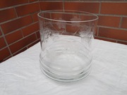 PRL kryształowy wazon huta Hortensja lata 70te vintage winogrona