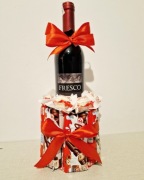 Tort Słodkości z winem