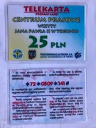 1 TS – 25  PLN  Papież Jan Paweł II - 1999 rok