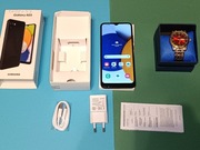 Smartfon Samsung A03 + zegarek