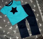 _Next_ Spodnie  granatowe dla chłopca 2l,R.80/86