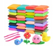 Plastelina Senso Glina Polimerowa Piankowa 24 sztuki