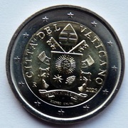 WATYKAN 2025 2 EURO OBIEGOWE UNC !!!!!!!!!!