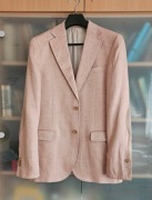 Włoska letnia sportowa marynarka z lnu Pal Zileri Concept, rozm. 46-48