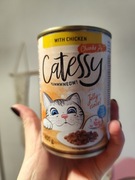 Karma mokra dla kotów CATESSY 400g kurczak
