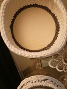 Upominki hand made - Koszyczek na szydełku 