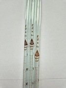 Pipeta laboratoryjna, szklana, wykalibrowana na "Ex" 1cm typu B  