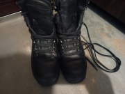 Buty górskie militarne 39 czarne Meindl