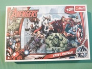 Puzzle 100 Avengers bez 1 elementu