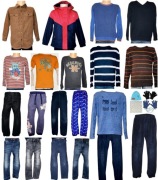 Zestaw ubrań dla chłopaka wiosna jesień 24 sztuki 110-116 (5-6 lat)