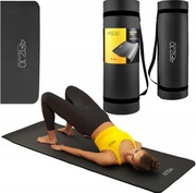 MATA DO ĆWICZEŃ JOGI GIMNASTYCZNA TRENINGOWA FITNESS UCHWYT GRUBA NBR 1,5CM