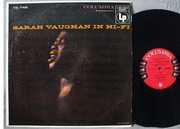 Sarah Vaughan in hi-fi, with Miles Davis, USA 1st ed. mono