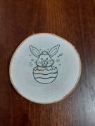 Zajączek Wielkanocny. Podkładka pod kubek 