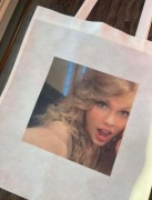 Torebka torba tote bag materiał non woven Taylor swift 