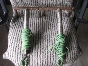 dwie kotwice z linkami waga 5,8 kg